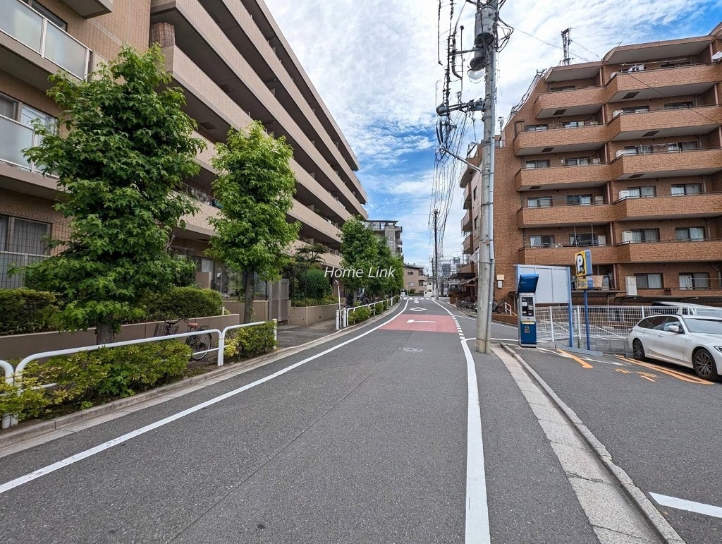レクセルマンション赤塚公園　東側 前面道路